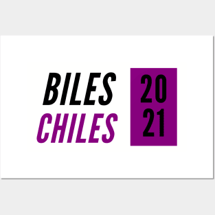 Biles/Chiles 2021 Posters and Art